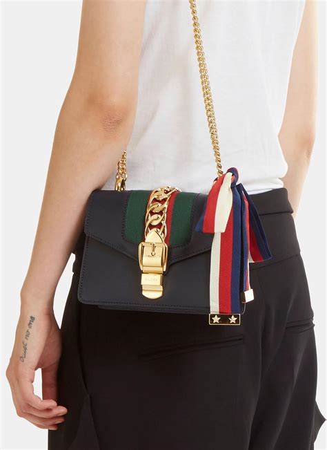 Gucci Mini Sylvie Chain Bag 